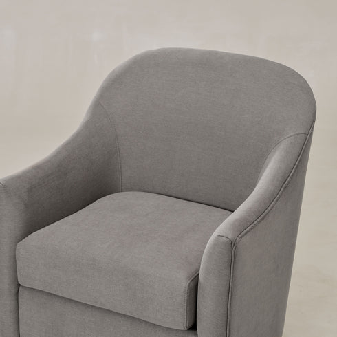 Ethel Swivel Nursery Glider - Slate Gray Nursery Glider | Glider Chairs | Kinwell Furniture | Modern Nursing Chairs | Recliners & Rockers